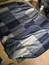 Dunelm Blanket Blue Size 150x200cm Unused.
