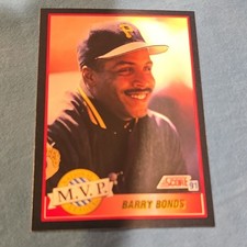 Score 1991 Barry Bonds MVP #876 