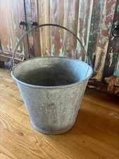 Vintage Pflanzkübel Vase verzinkt rustikal Landhaus Shabby Chic Landhaus Kern