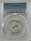 1953 Proof Washington Quarter PCGS PR65