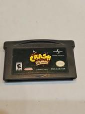 Nintendo Game Boy Advance Crash Bandicoot Huge Adventure Cartridge AGB-ACQE-USA 