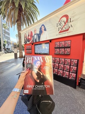 Runway Magazine Emily Charlton Cover - The Devil Wears Prada 2