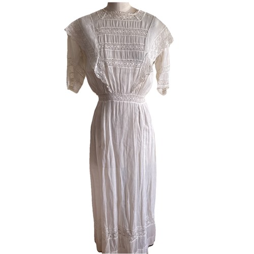 Vintage Antique Edwardian Tea Dress