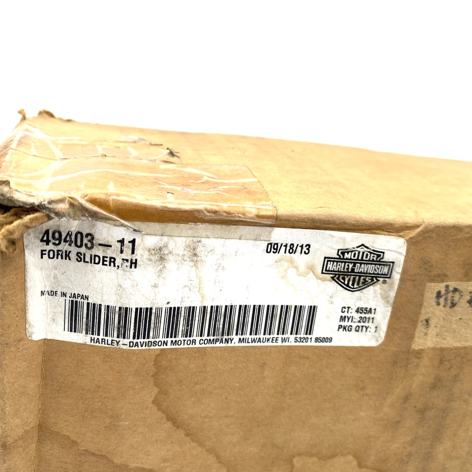 oem Harley 49403-11 Right Front Fork Slider Lower Leg 11-20 Sportster Superlow - Image 2 of 4