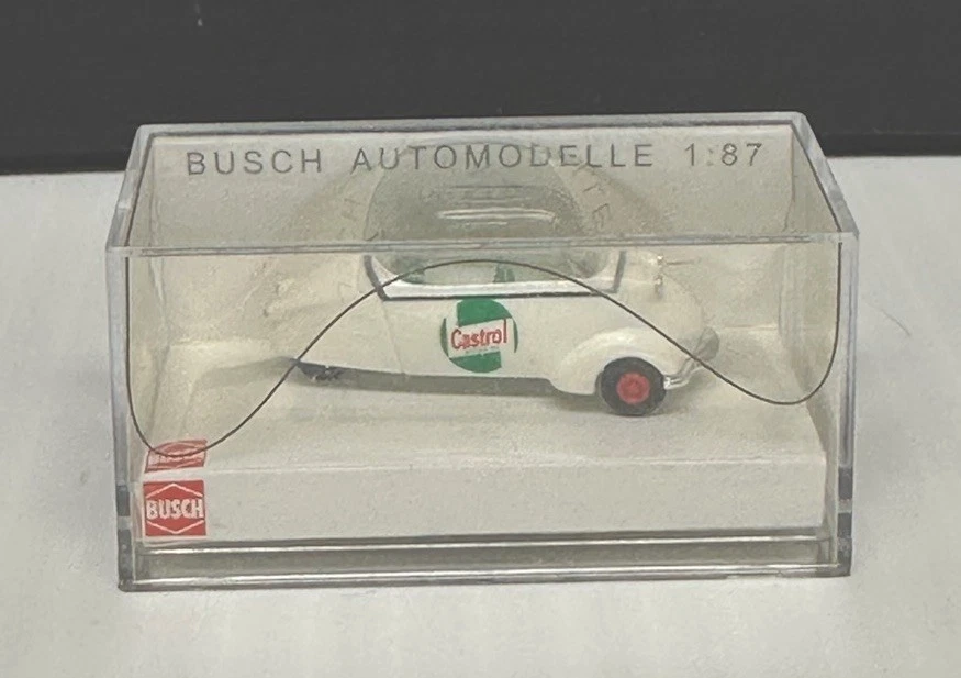 Busch 48803 Messerschmitt Castrol 3 Wheeled Vehicle in Original Box   1:87 scale - Image 2 of 4