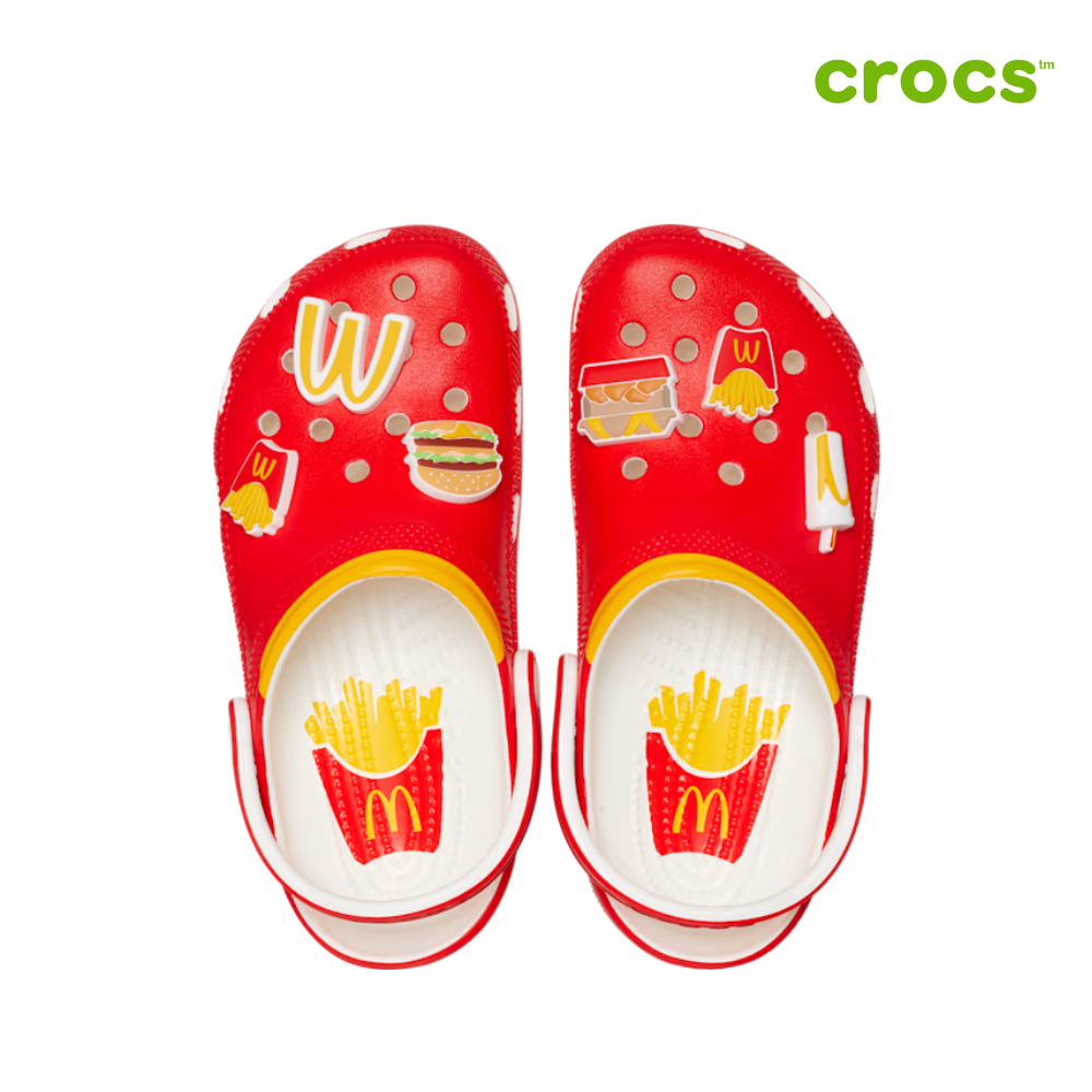 奇跡のコラボ ☆CROCS X MCDONALD’S☆ CLASSIC CROG NEW CROCS MCDONALD'S X CROCS CLASSIC CLOG 209858-90H RED | eBay