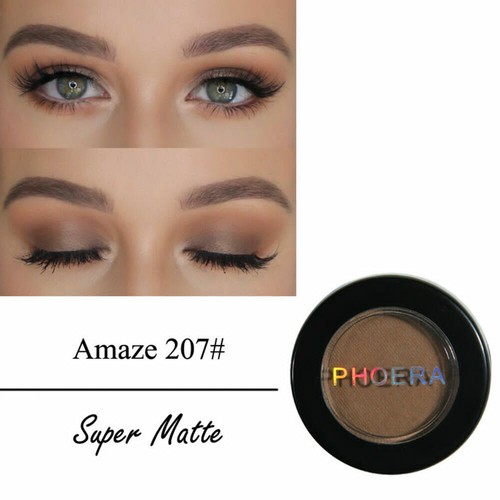PHOERA Matte Eye Shadow Natural Waterproof Nude Eyeshadow Cosmetic Long-lasting - Picture 11 of 16