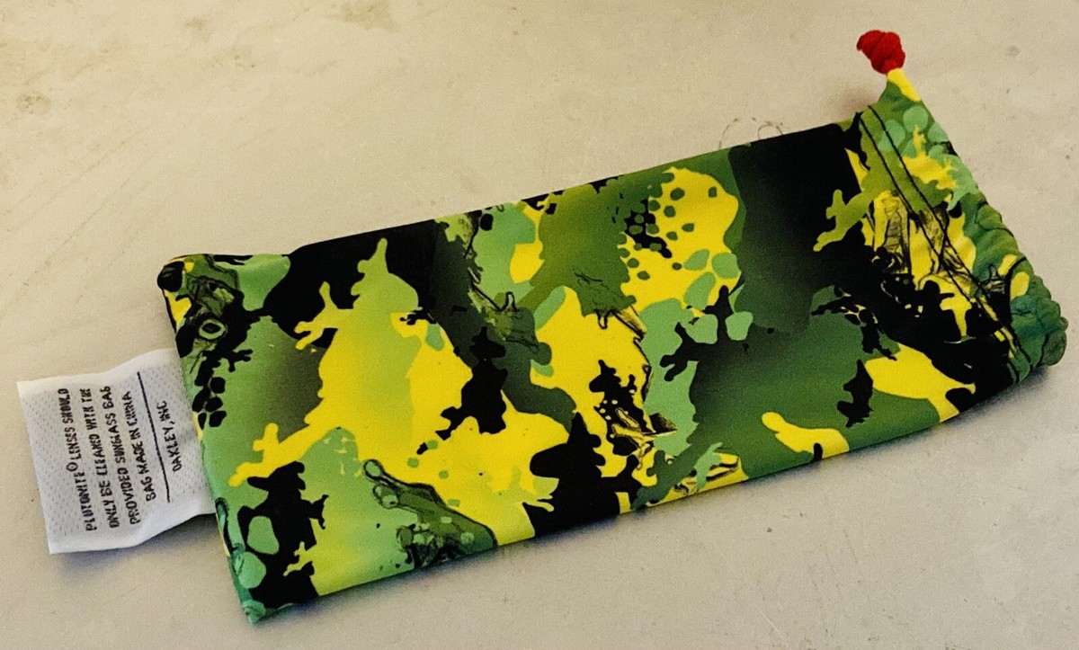NEW! Oakley FROGSKINS JUPITER Camo Sunglasses +Red Iridium Display