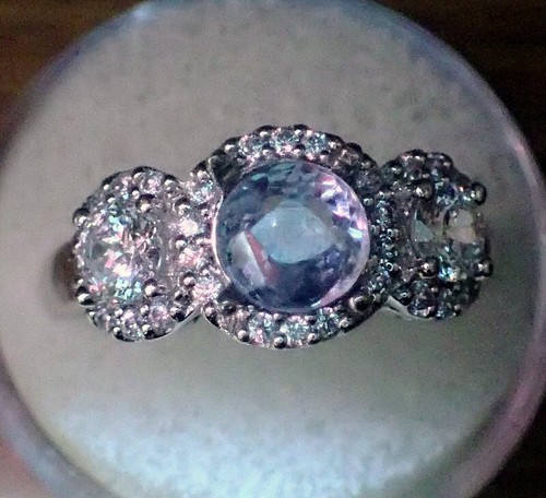 Sapphire  1.17 Ct. Natural Ceylon Sapphire Loose Stone 6.20 mm Round Gemstone - Picture 7 of 11