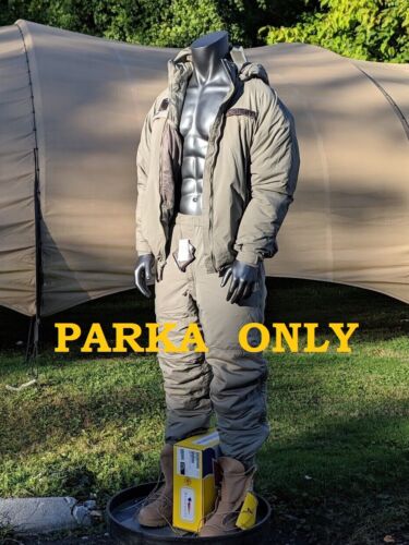 US Army Gen 3 lll PCU Level 7 Primaloft Extreme Cold Weather ECW Parka Jacket S - Picture 13 of 23
