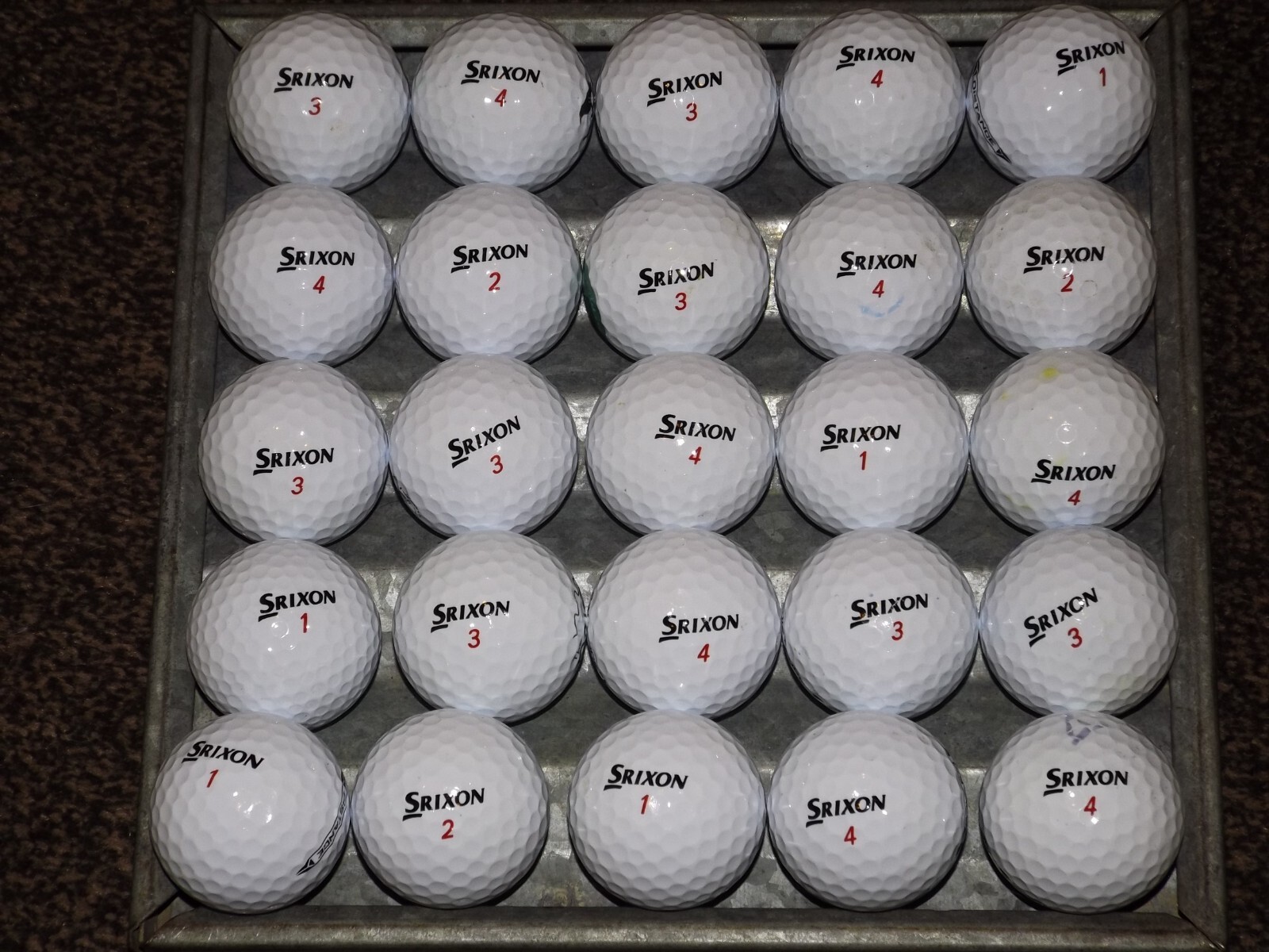 SRIXON Distance Golf Balls 25 Pearl (A) Grade eBay