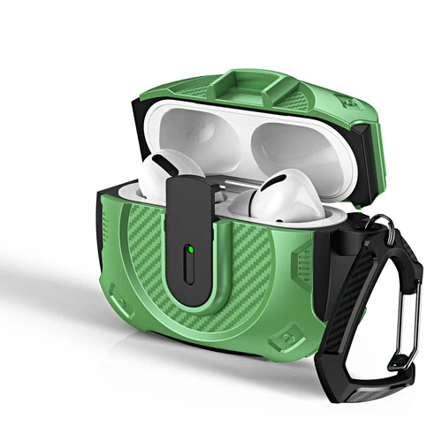 Schutzhülle für Apple Airpods 4 Stoßfest Hülle Case Robust mit Secure Lock - Bild 12 von 24
