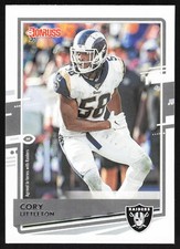 2020 Donruss #147 Cory Littleton Las Vegas Raiders