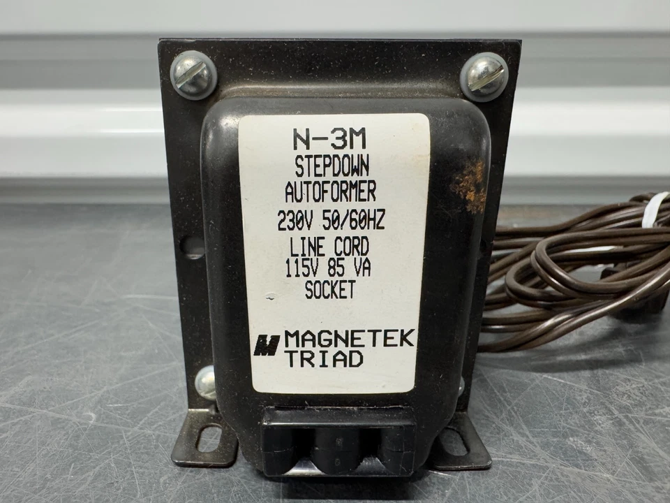 MAGNETEK TRIAD N-3M STEPDOWN AUTOFORMER 50/60 HZ 230V IN 115 V OUT - Image 2 of 4