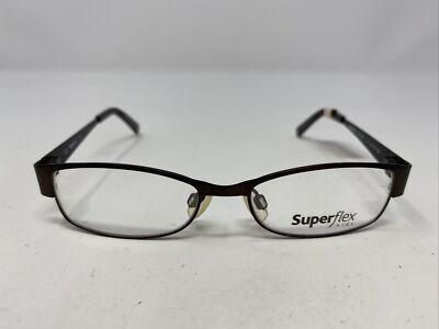 Superflex Kids SFK-106 C.1 45-15-120 Dark Brown Full Rim Eyeglasses Frame IM12