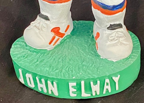 JOHN ELWAY BRONCOS #7 BOBBLEHEAD (ORIG BOX-2002) + TERRELL DAVIS BAMMER-2000 - Picture 11 of 12
