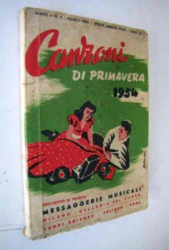Riviste di musica, danza e teatro, tema musici in italiano