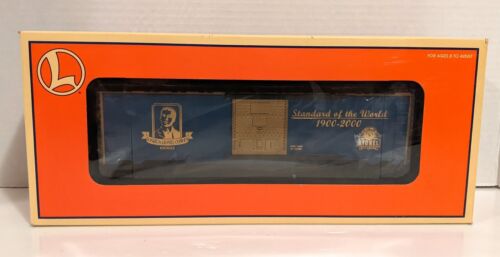 Lionel Trains 6-39202 Centennial Box Car Die-Cast Sprung NIB