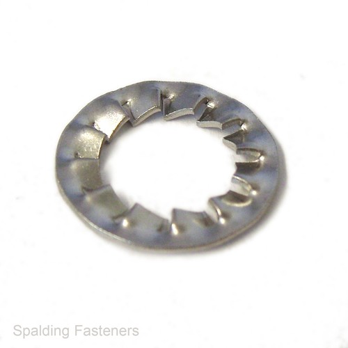 Metric A2 Stainless Steel Internal & External Serrated Shakeproof Washers - Picture 11 of 12