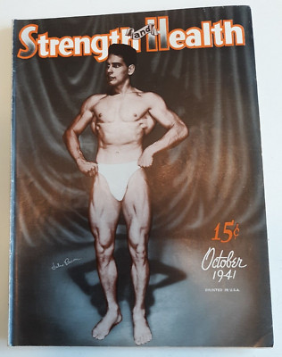 Strength & Health Magazine October 1941 Jules Bacon William Bankier Bob Hoffman