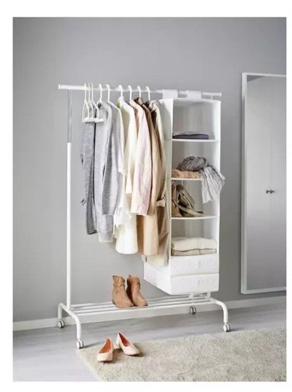 Closet Tie Hanger Ikea Organiser Box DEELLEEO 2Pcs Belt Organizer