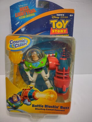 Disney Pixar Toy Story Beyond Battle Blastin' Buzz Lightyear Comet Cannon Action