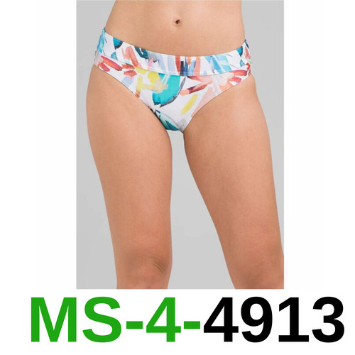 prAna Women's Women's Ramba Bikini Bottoms, White La Flora, Small
