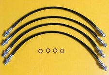 Detomaso Pantera 71-89 Parts Brake Line Kit Stainless Steel Set Of 4 New