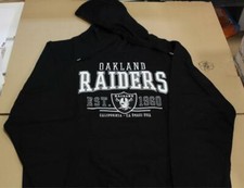 Majestics Raymen Hoodie New York NY Yankees Oakland Raiders Restposten Pullover