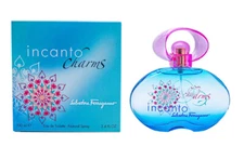 Incanto Charms by Salvatore Ferragamo 3.4 oz EDT Perfume for Women New In Box