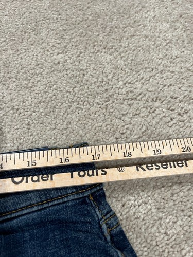 Lucky Brand Jeans Mens 34x30 121 Slim Straight Blue Denim Dark Wash Stretch Work - Picture 6 of 14