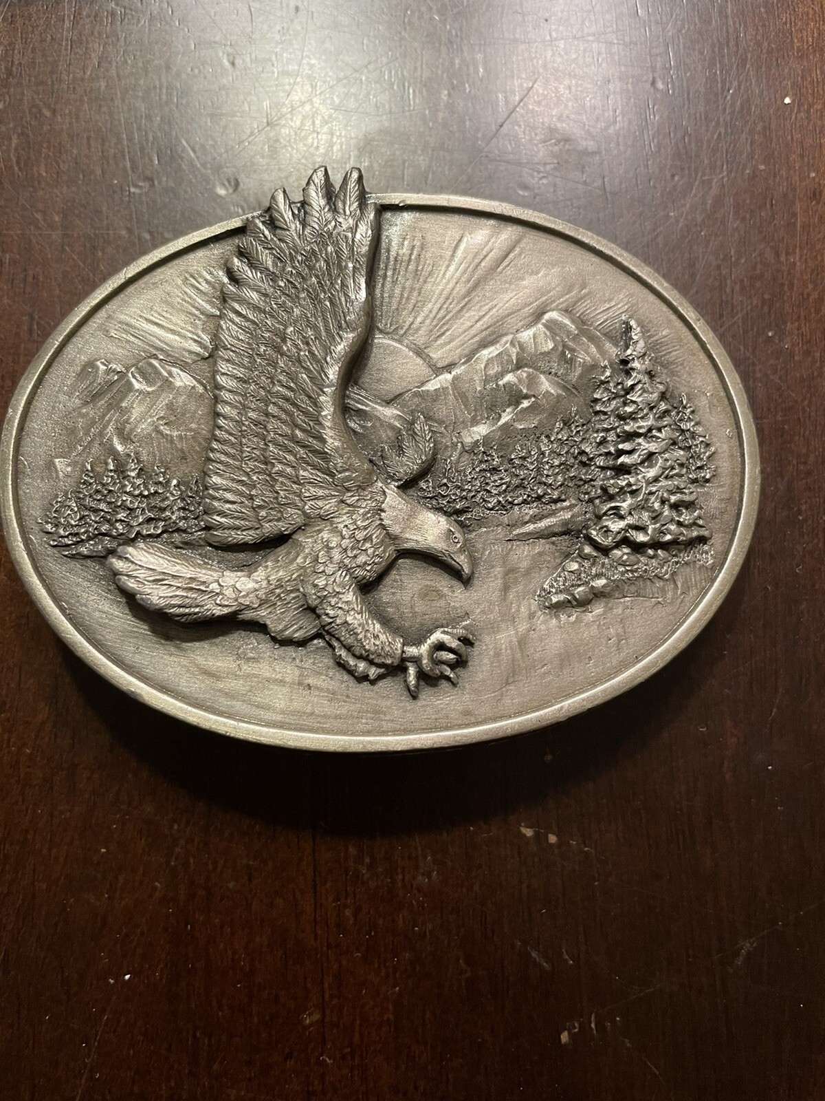 vintage eagle belt buckle 1982 Gem