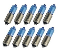 H10W 12V BA9s  10 Stück Original Blue Vision Super White Techline Halogen Lampe