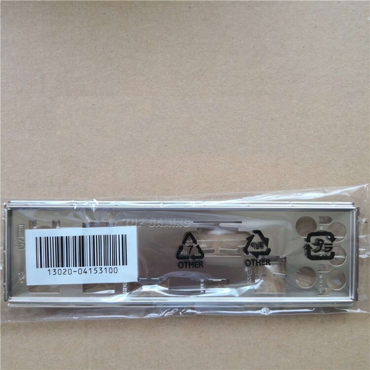 ASUS TUF B360-PRO GAMING WI-FI Motherboard Backplate IO Shield