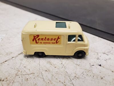 ミニカー Matchbox No 62 TV SERVICE VAN Lesney Matchbox #62 Rentaset TV Service Van 1960s Made in