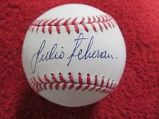 Julio Teheran autographed ROMLB MLB cert 2011 Braves  full 1st name