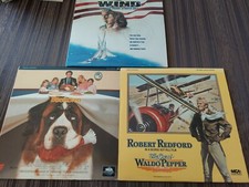  3 Laserdiscs The Great Waldo Pepper, Wind  Beethoven.