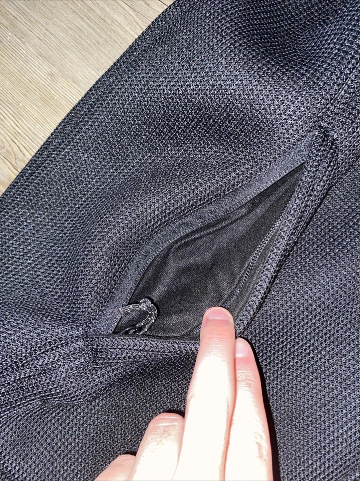 Gerry Gray Heavy Textured Knit Men’s Sz XL Jacket Fleece Lined Full Zip Black - Image 3 of 4