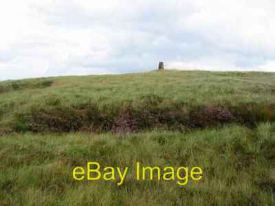 Photo 6x4 Nutberry Hill summit Glenbuck/NS7429 522m summit, highest hill c2005