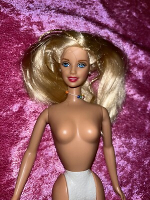 Mattel - 2000 Star Splash Barbie - Blonde, Pigtails