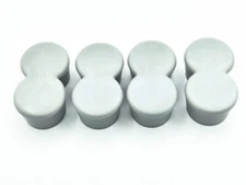 4Pcs Double 1" Chair Table Leg Caps for 50s Diner Kitchen Table Tip Siamese p