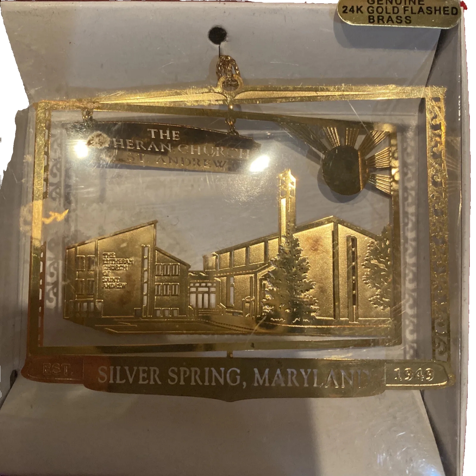 The Lutheran Church Of St Andrew Christmas Ornament eBay