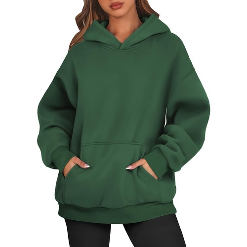 Women's Oversized Hoodies Long Sleeve Pullover with Pockets - Sporty Chic Style - Picture 23 of 63