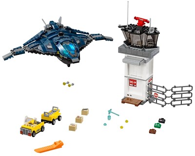 Authentic LEGO 76051 Airport Battle Set Marvel Super Hero NO MINIFIGURES  NEW