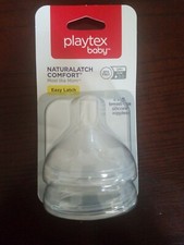 Playtex Baby Naturalatch Comfort OM Easy Latch. 1ea 2 pack-Brand New-SHIP 23 HR