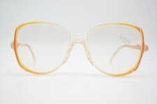 Vintage Glasses Actuell Couture 846 Brown Red Transparent Oval Glasses Frame