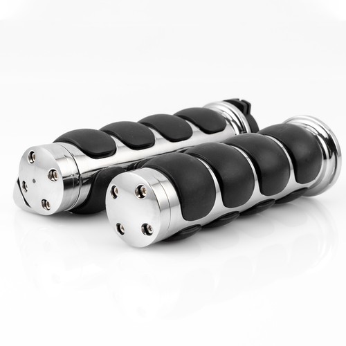 Empuñaduras de manillar de 1" para Harley Softail Dyna Sportster XL883 XL1200 personalizadas EE. UU. - Imagen 20 de 24