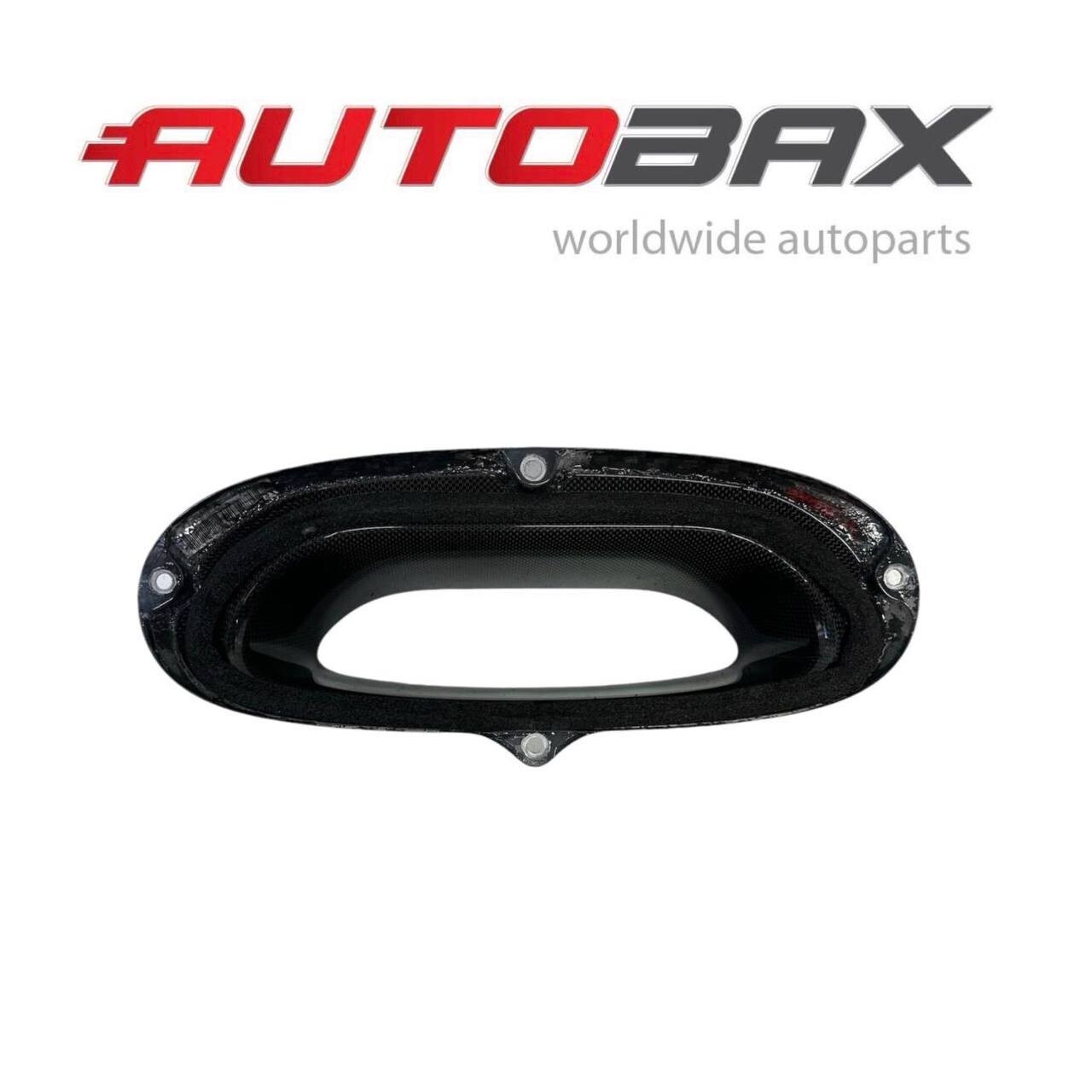 2020 2021 2022 2023 FERRARI F8 BONNET AIR VENT VENTILATION TRIM COVER CARBON