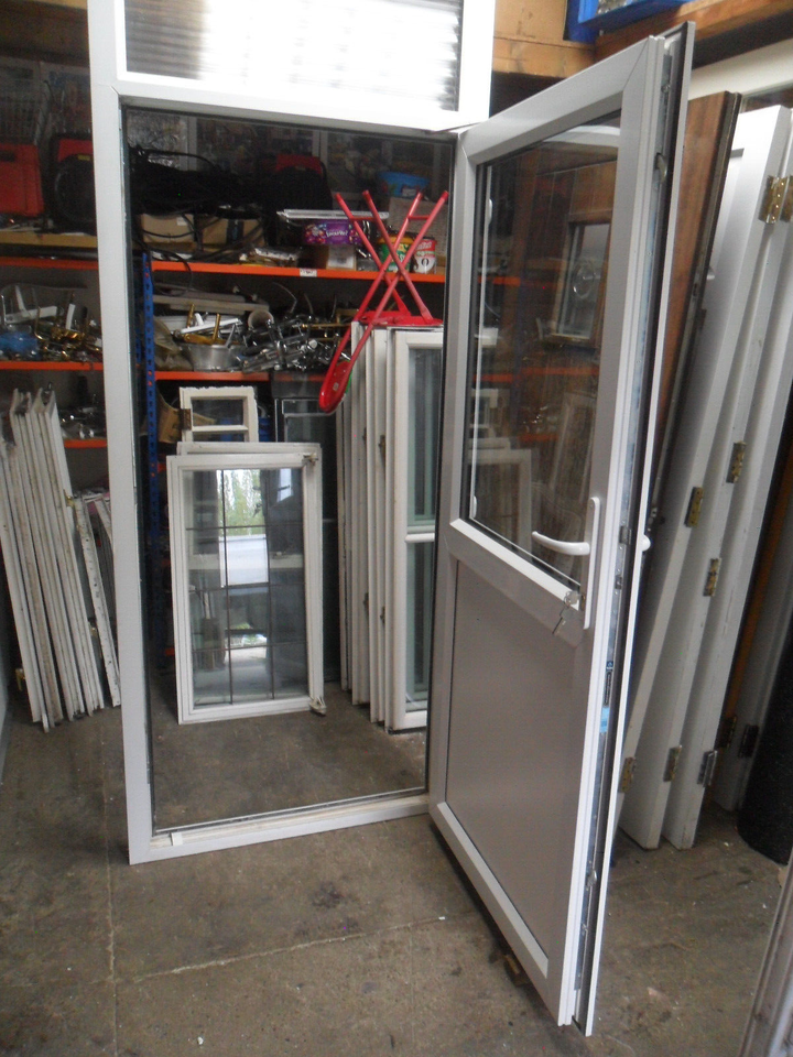 UPVC Door 945mm x 2300mm Opening outwards eBay