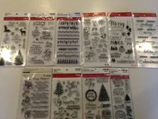Recollections Christmas Stamp LOT to choose from New
